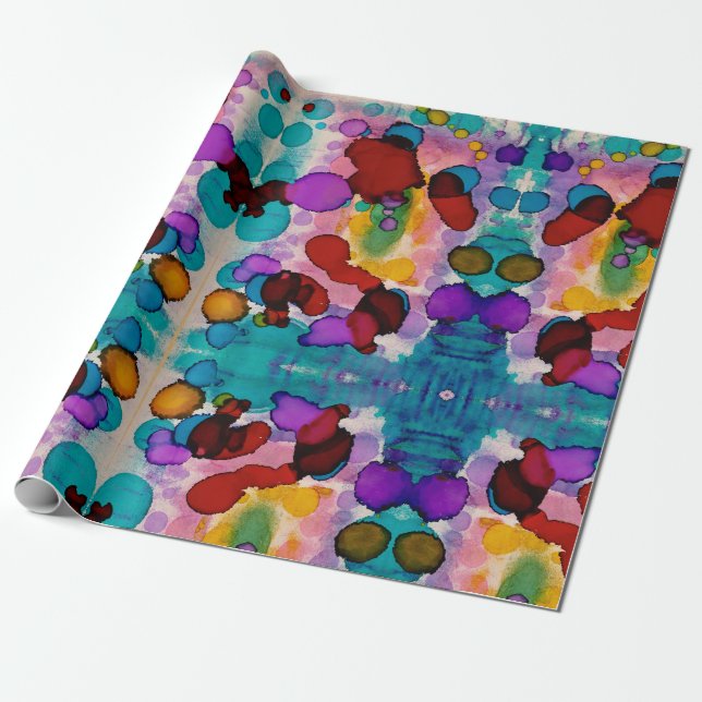 Candy Clown Geschenkpapier (Ungerollt)