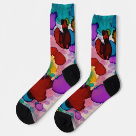 Candy Clown Socken