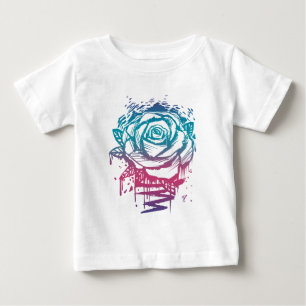 Candy Color Rose Baby T-shirt
