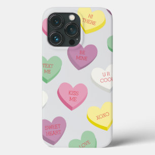 Candy Conversation Hearts mit bearbeitbarem Text Case-Mate iPhone Hülle
