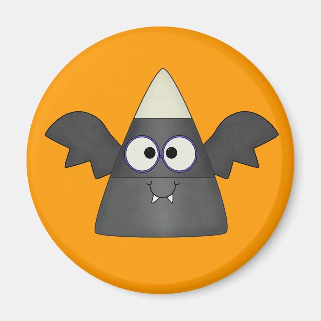 Candy Corn Bat Magnet (Vorne)