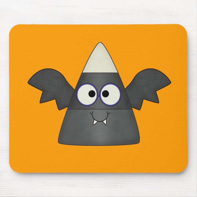 Candy Corn Bat Mousepad (Vorne)