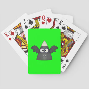 Candy Corn Bat Spielkarten