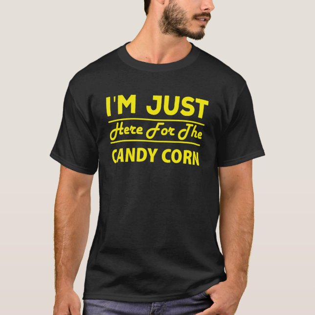 Candy Corn Costume Erntedank Halloween-Party Ki T-Shirt (Vorderseite)
