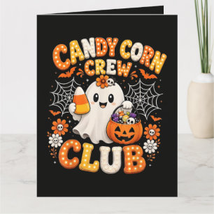 Candy Corn Crew Geist Halloween Karte