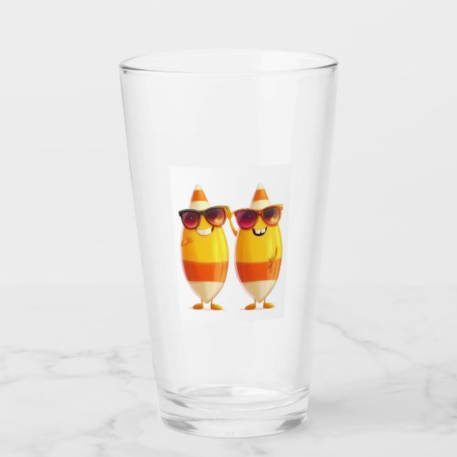 Candy Corn Crew Glas (Vorderseite)