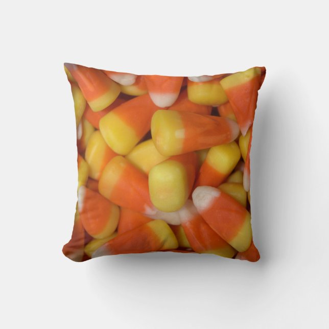 Candy Corn Design Kissen (Vorderseite)