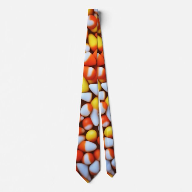 Candy Corn Design Krawatte (Vorderseite)