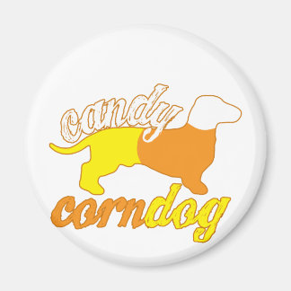 Candy Corn Dog Magnet