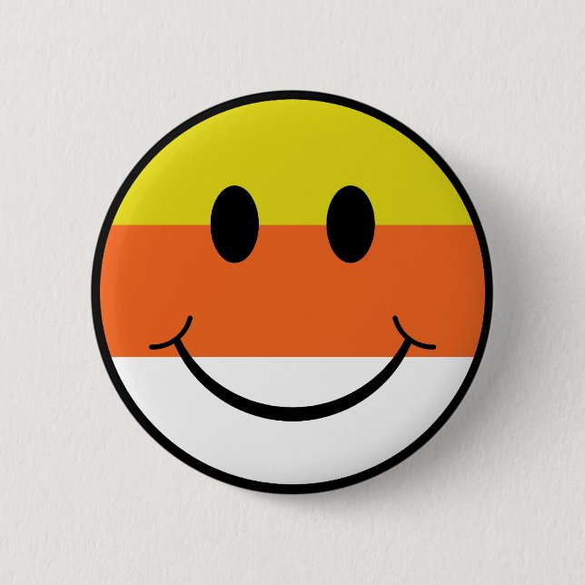 Candy Corn Face Button (Vorderseite)