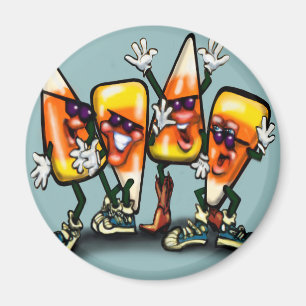 Candy Corn Gang Magnet