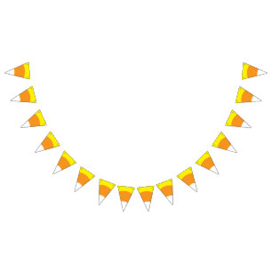 Candy Corn Halloween-Party Banner