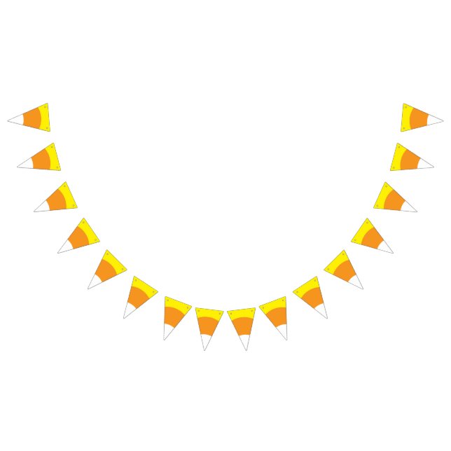 Candy Corn Halloween-Party Banner (Alle)