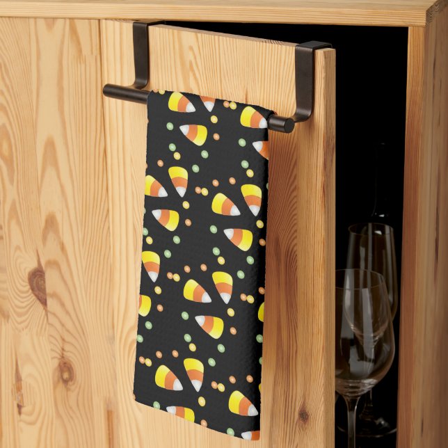 Candy Corn Kitchen Handtuch (Drittel gefaltet)