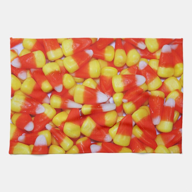 Candy Corn Kitchen Handtücher (Horizontal)