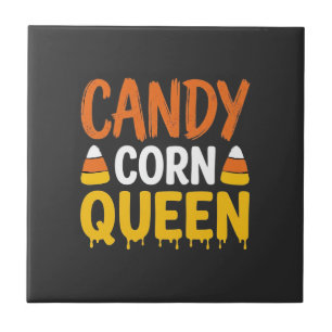 Candy Corn Königin Halloween Grafik_1 Fliese