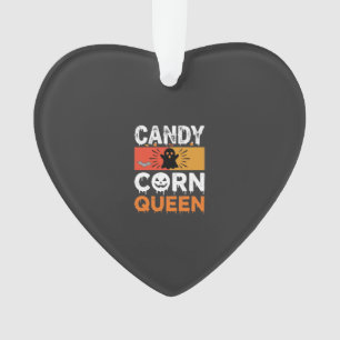 Candy Corn Königin Halloween SVG Design Ornament