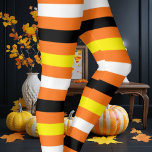 Candy Corn Leggings<br><div class="desc">Herzlich willkommen in den Leggings von Wickbly, wo Stil auf das dunkelknebelige trifft! Unsere Marke ist denjenigen gewidmet, die sich ihrer Individualität und Liebe verschrieben haben, um sich durch spielerische und gotische Mode auszudrücken. Inspiriert von der Schönheit der Nacht, unsere Leggings sind für diejenigen, die die Magie des Makabre und...</div>