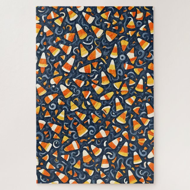 Candy Corn Madness Puzzle Puzzle (Vertical)