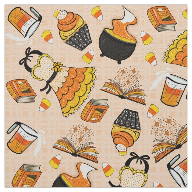 Candy Corn Magic Stoff (Muster)