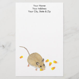 Candy Corn Maus Briefpapier