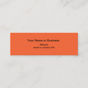 Candy Corn Mini Lesezeichen Business Card Visitenkarte