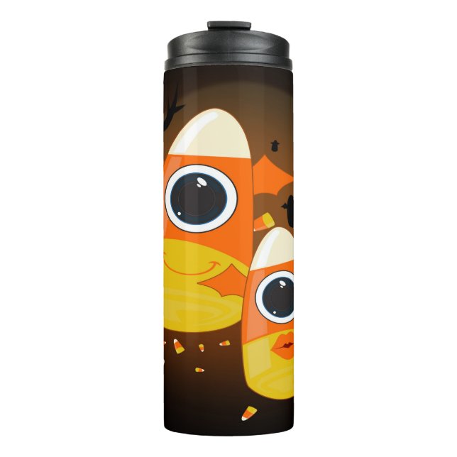 Candy Corn Monsters Thermosbecher (Vorderseite)