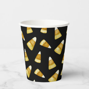 Candy Corn Oktober Halloween-Party Black Pappbecher