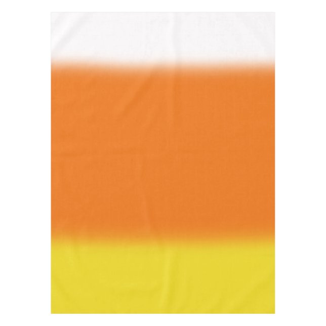 Candy Corn Ombre Tischdecke (Vorderseite)