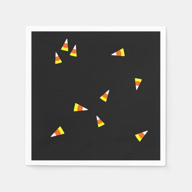 Candy Corn Paper Napkin Serviette (Vorderseite)