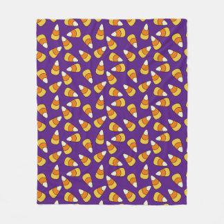 Candy Corn Pattern Fleecedecke