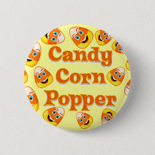 Candy Corn Popper Button