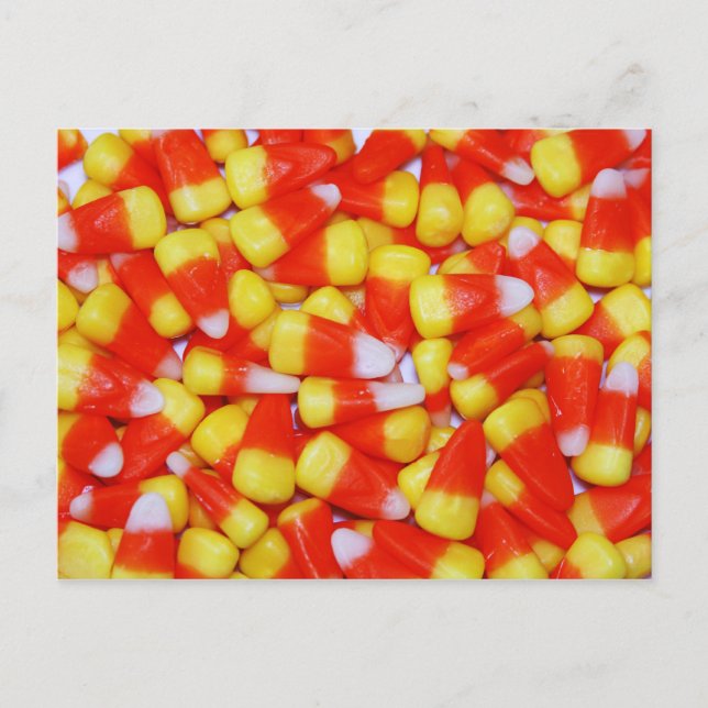 Candy Corn Postcard Postkarte (Vorderseite)