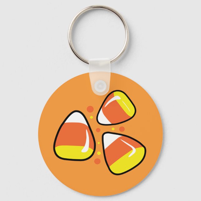 Candy Corn Schlüsselanhänger (Vorderseite)