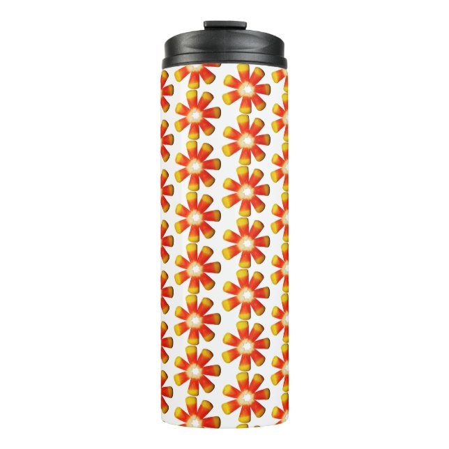 Candy Corn Spiral Thermosbecher (Vorderseite)