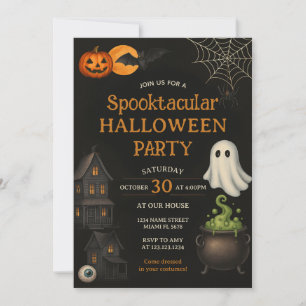 Candy Corn Spooktacular Halloween-Party laden Einladung
