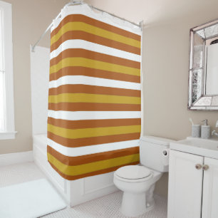 Candy Corn Stripes Duschvorhang