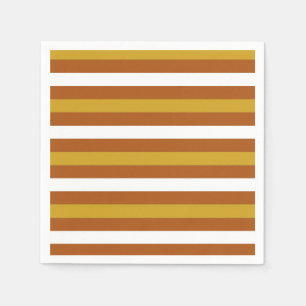 Candy Corn Stripes Serviette