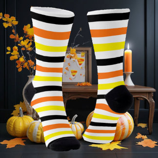 Candy Corn Stripes Socken