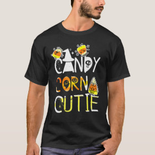 Candy Corn Süsse Halloween Kostüm 2022 National D T-Shirt