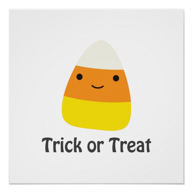 Candy corn - Süßes oder Saures Poster (Vorderseite)