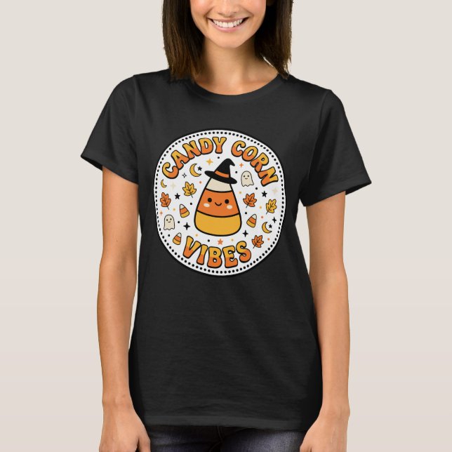 Candy Corn Vibes T-Shirt (Vorderseite)