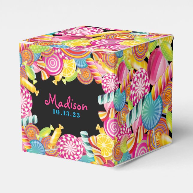 CANDY COUTURE Party Bat Mitzvah Nehmen Zuhause Ges Geschenkschachtel (Vorderseite)