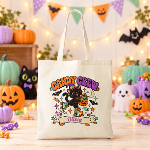 Candy Crew Black Cat Halloween-Tasche Tragetasche