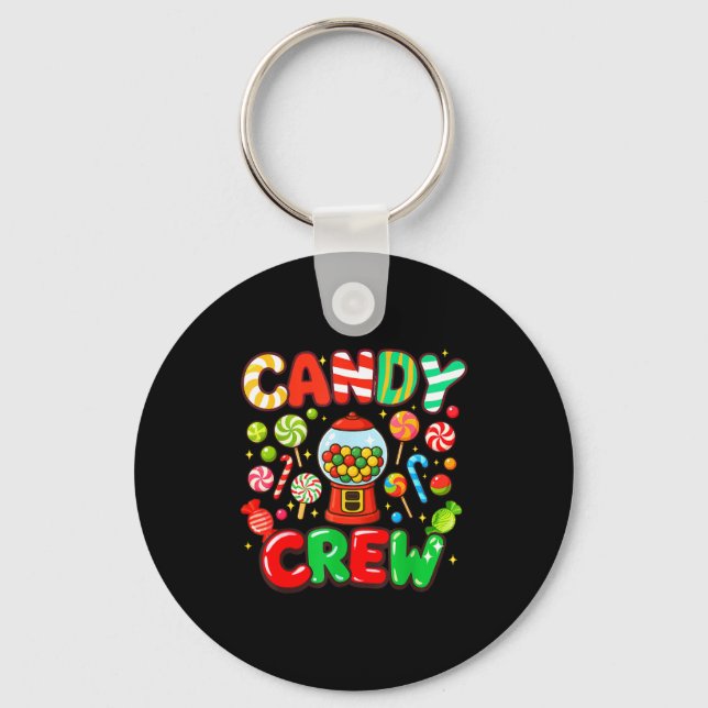 Candy Crew Candy Costume Women Candy Land Kids Swe Schlüsselanhänger (Vorderseite)