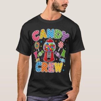 Candy Crew Candy Squad Kostüm für Frauen Männer Ki T-Shirt