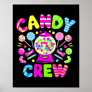 Candy Crew Kostüm Candy Land Kids Boy Girls Sweet Poster