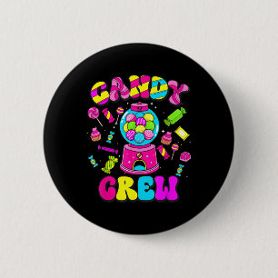 Candy Crew Sweetie Candy Land Candy Squad Hallowee Button
