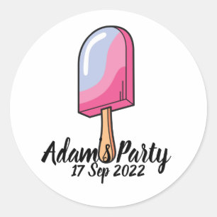 Candy Custom Runder Aufkleber