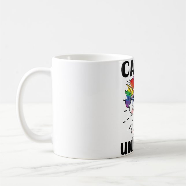 Candy Design Halloween Unicorn Kaffeetasse (Links)